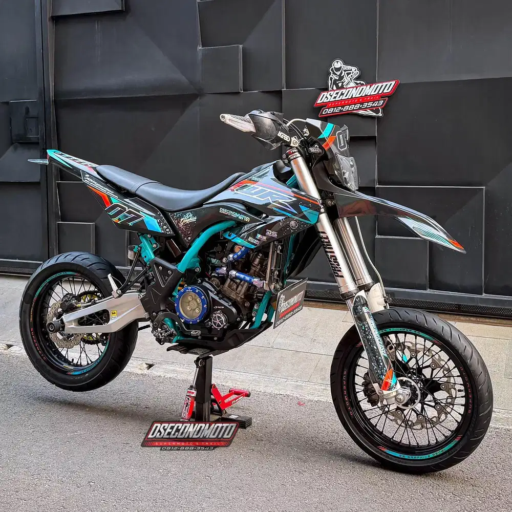 WR 155 SUPERMOTO‼️FULL MODIF TINGGAL GAS USD REAL JUMP TRABAS