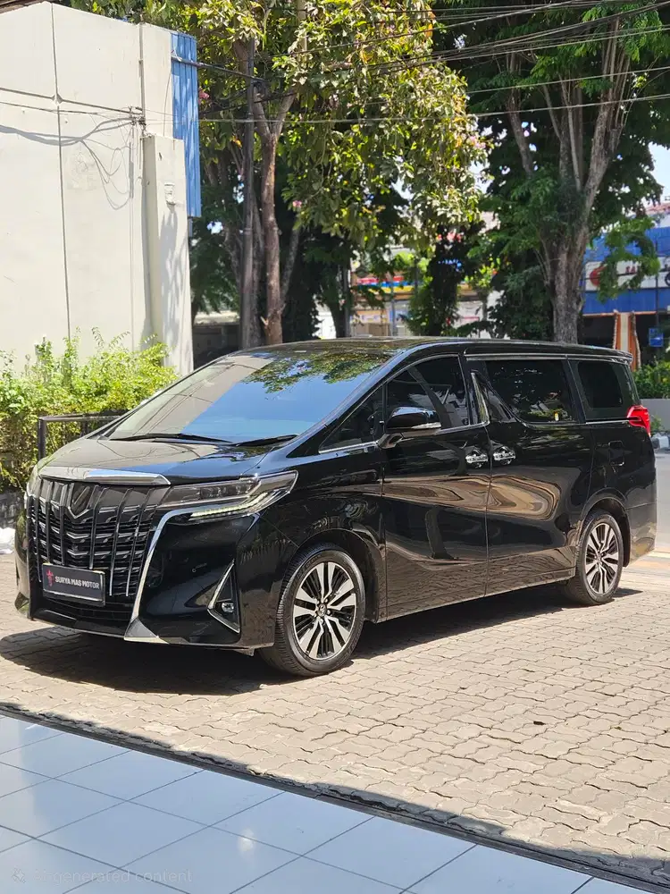 Toyota Alphard G ATPM 2022 Mulus Siap Pakai