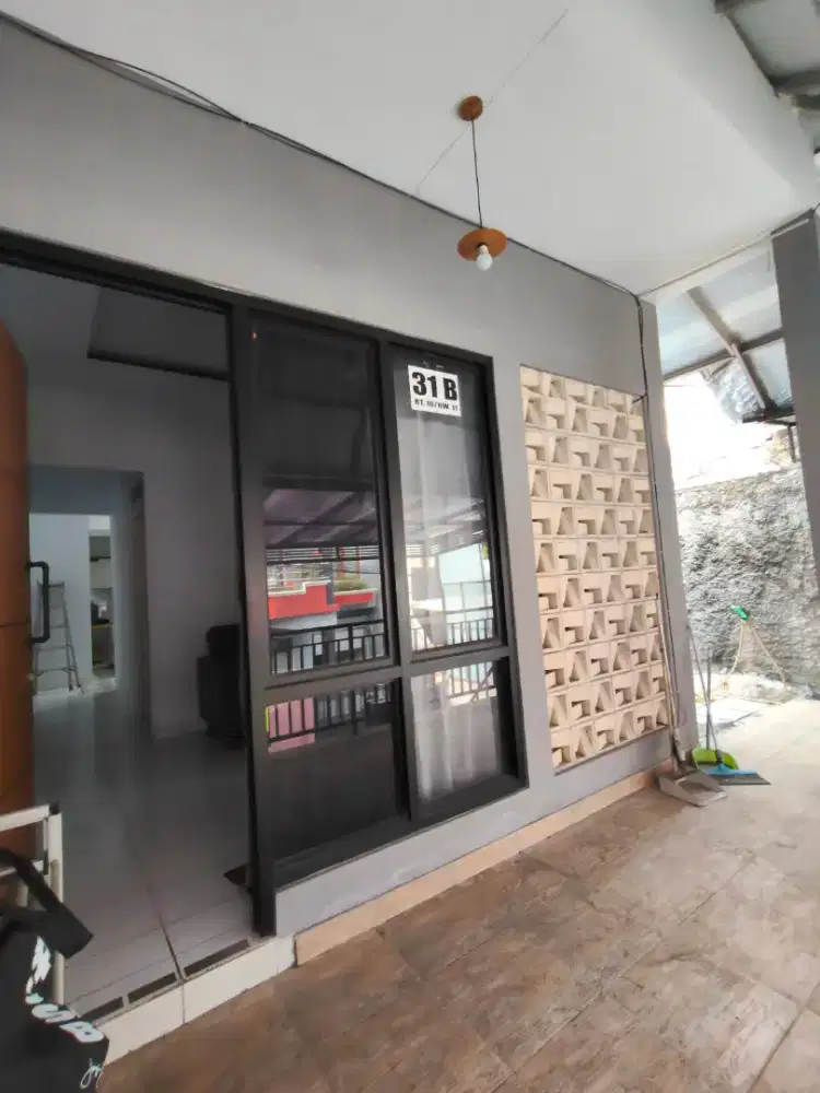 Fully furnished Industrial style 2+1br house for rent in  Tebet Jaksel
