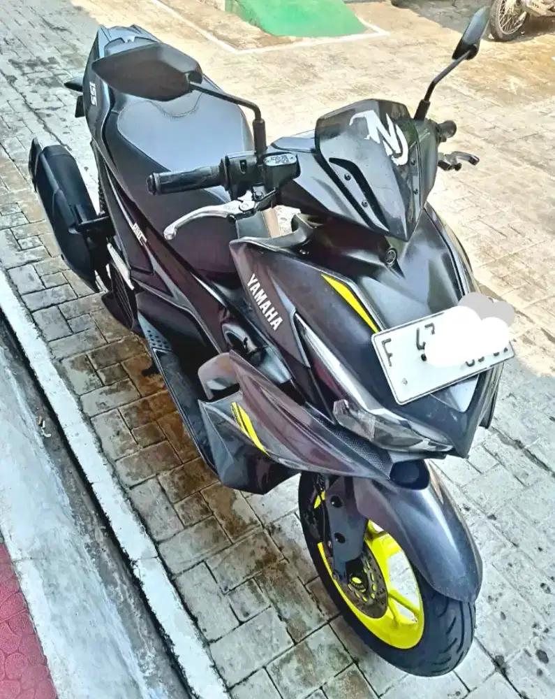 YAMAHA NEW AEROX 2021 GRESS