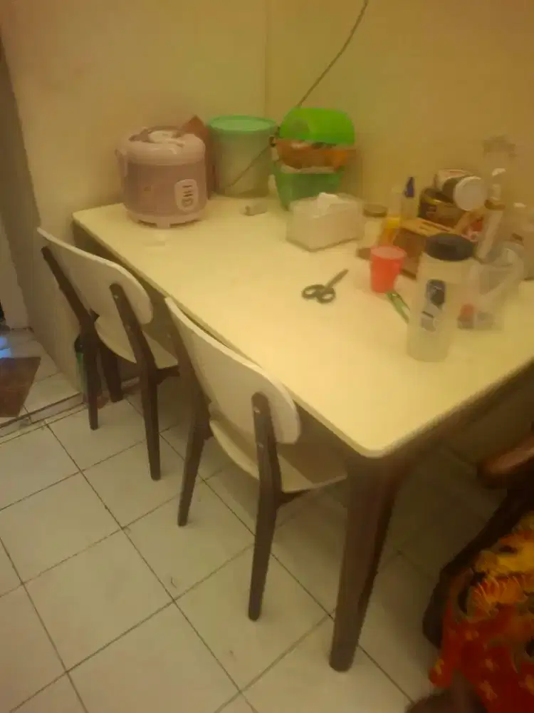 Jual meja makan marmer