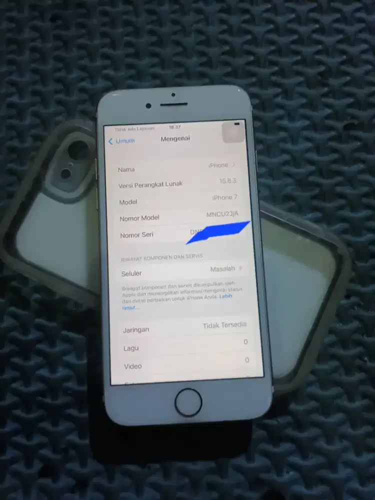 Iphone 7 256 inter wifi only hp+kabel data