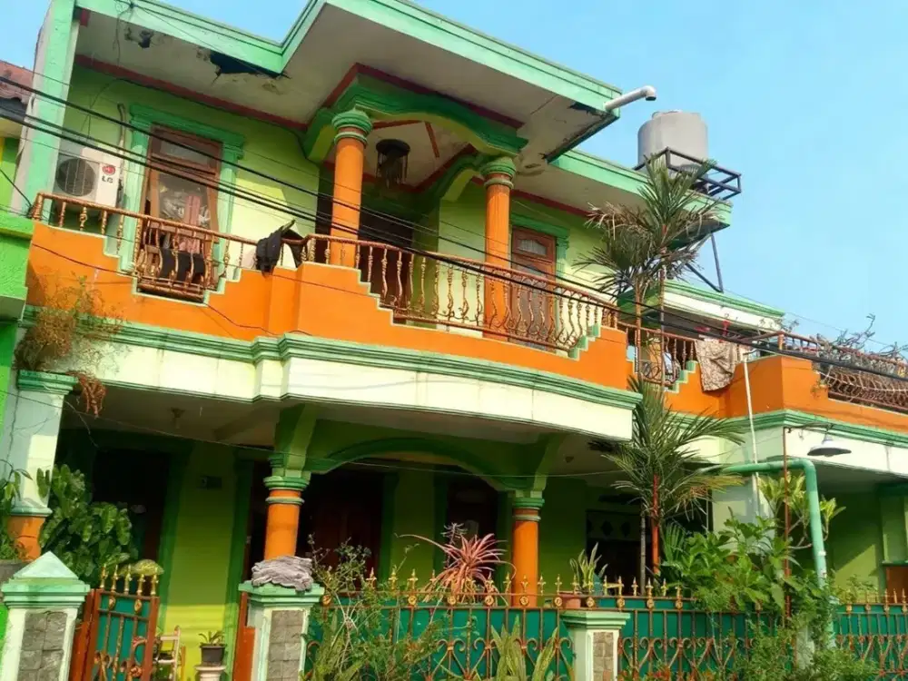 DIJUAL RUMAH 6 KAMAR TIDUR DENGAN JARINGAN GAS ALAM DI PERUMNAS KLENDER DUREN SAWIT JAKARTA TIMUR