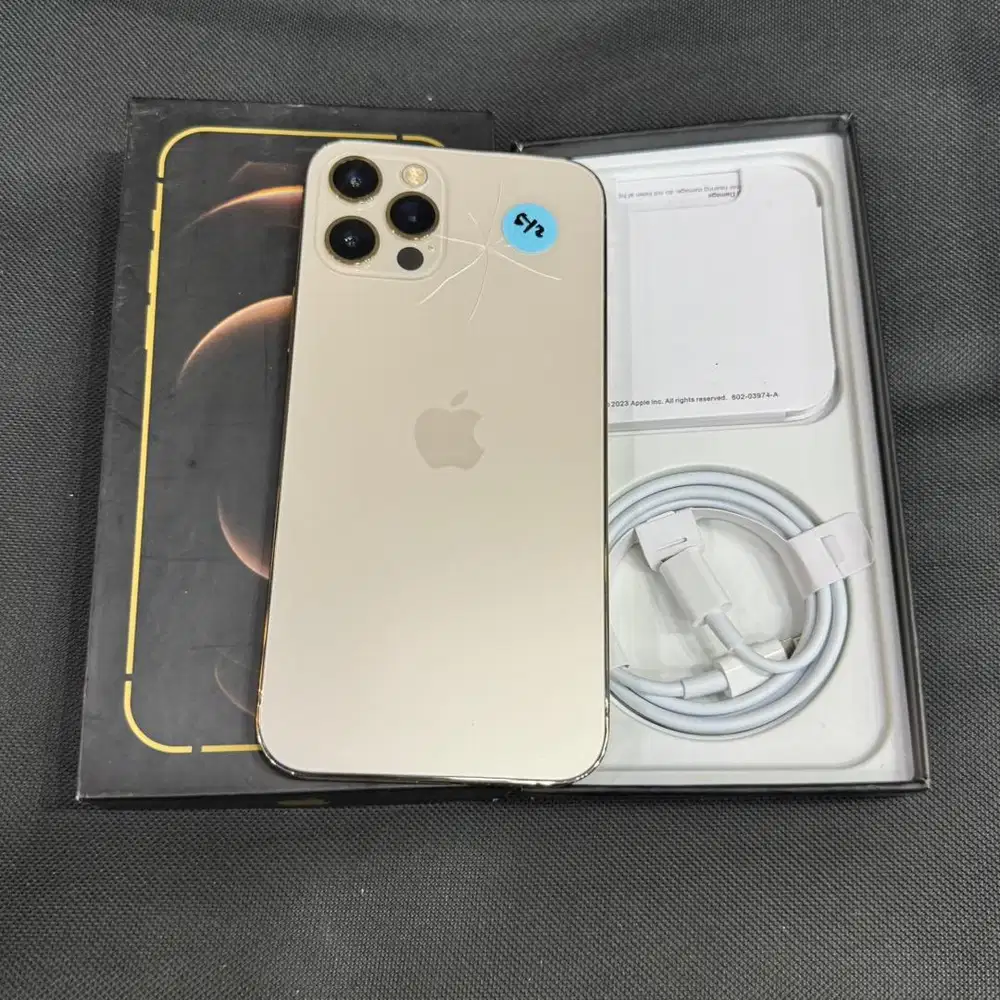 iphone 12 pro 512gb inter all oprator body mulus bacdor retak dikit