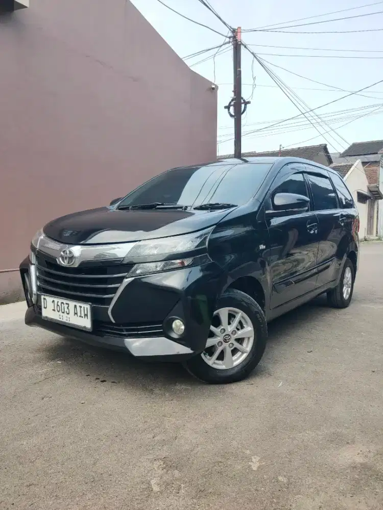 TOYOTA AVANZA G 1.3 MATIC 2021 HITAM DILENGKAPI KAMERA MUNDUR