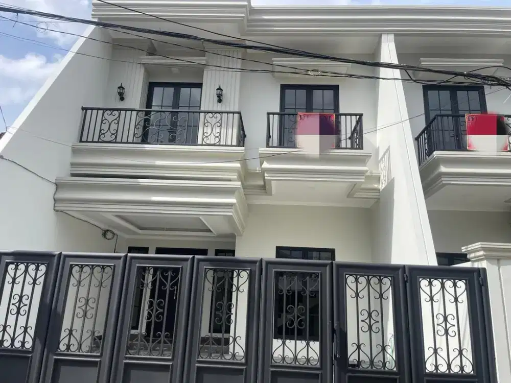 DIJUAL RUMAH BARU MEWAH LUX DENGAN 2 KAMAR UTAMA DI PONDOK BAMBU DUREN SAWIT JAKARTA TIMUR