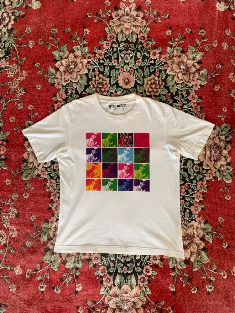T.shirt uniqlo blue japans