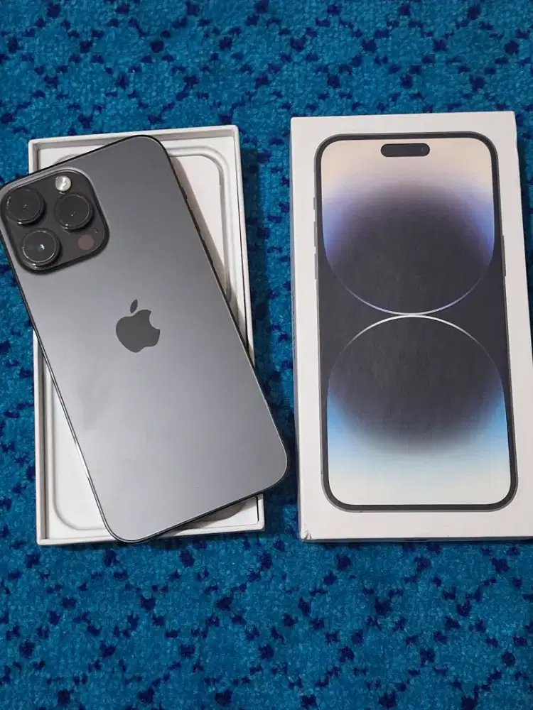 iPhone 14 pro max 128gb fullset mulus no minus
