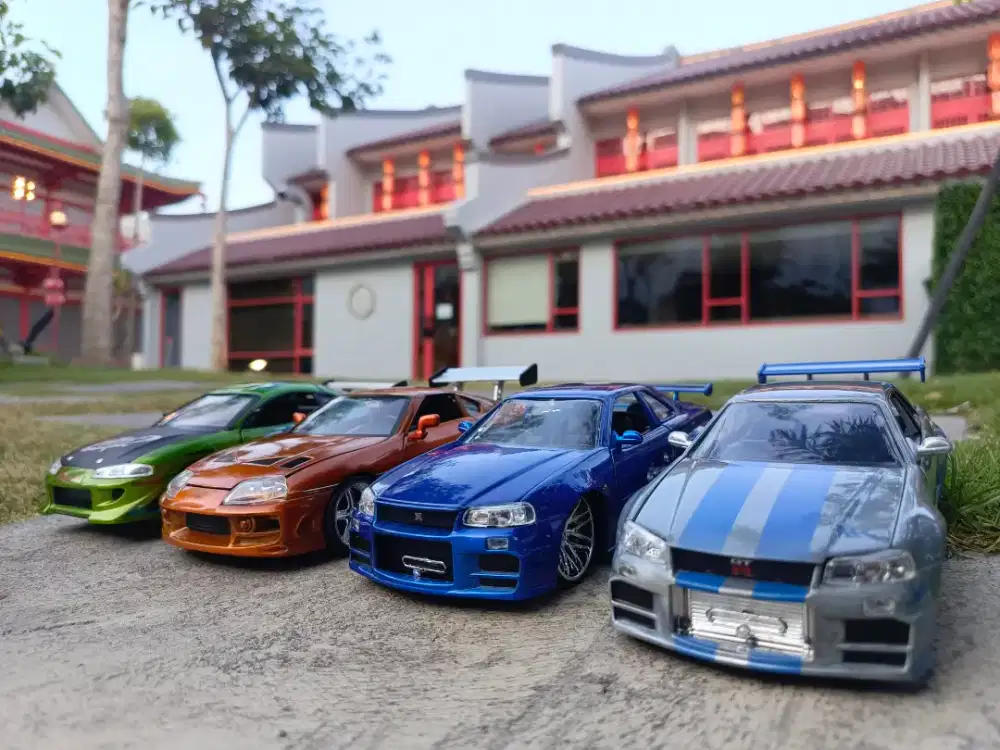 Diecast 1:24 Fast and Furiuos Merk JADA Original