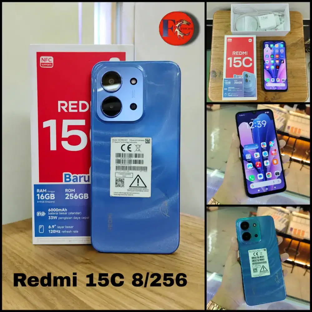 Jual Redmi 15C 8/256 Second