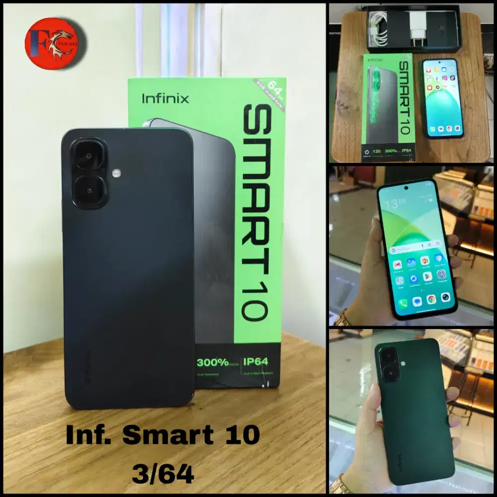 Jual Infinix Smart 10 3/64 Second