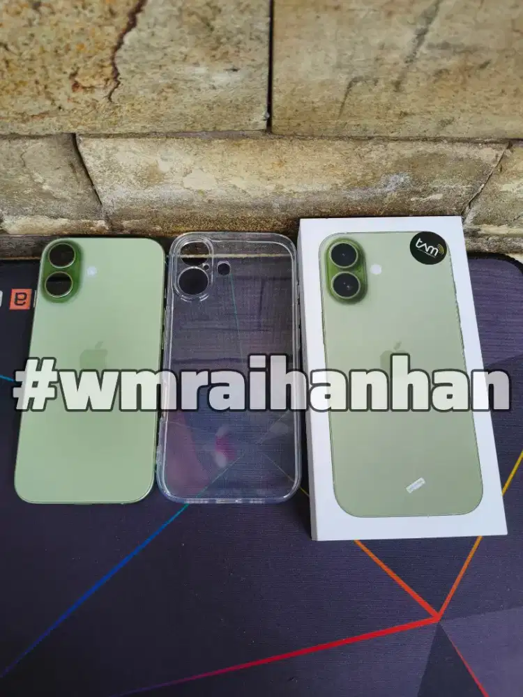 iPhone 17 256GB Sage Fullset Pemakaian Pribadi