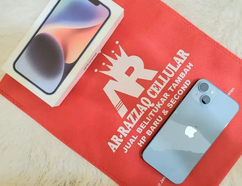IPHONE 14 128 GB RESMI IBOX
GARANSI SAMPAI 11 MARET 2027