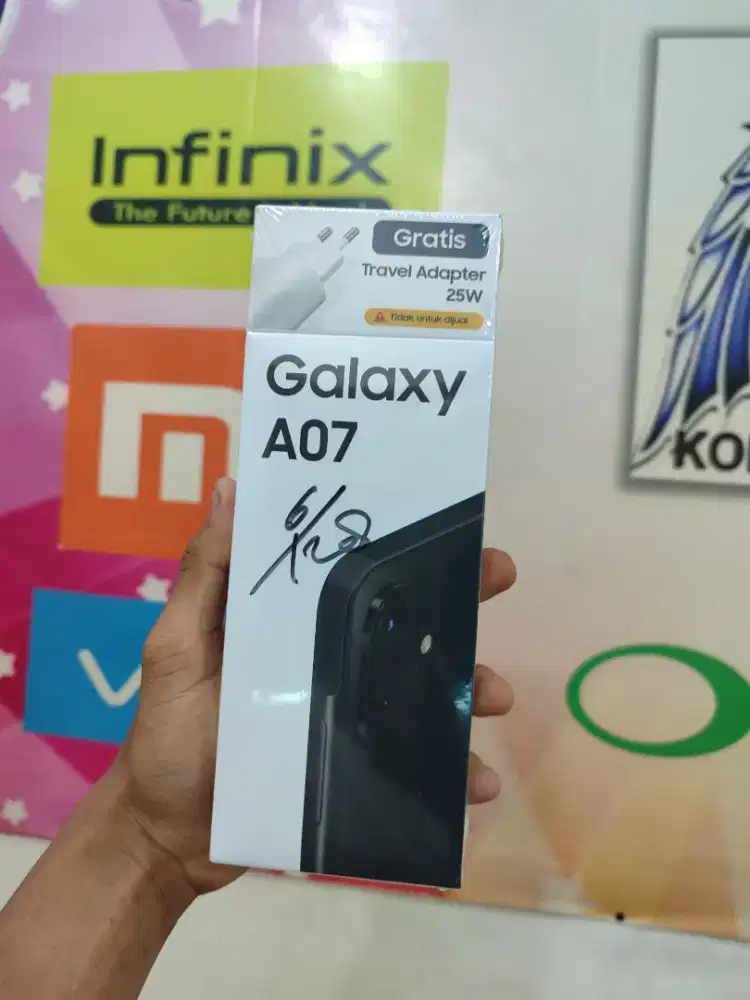 new samsung Galaxy A07 ram 6/128 garansi resmi 1 tahun