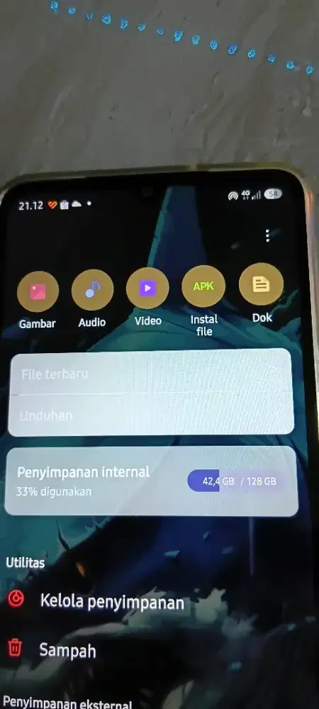 Hp samsung a07 126 GB