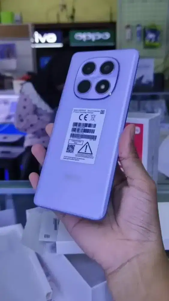 Redmi note 15 4g+ purple 8+8/256 rasa baru