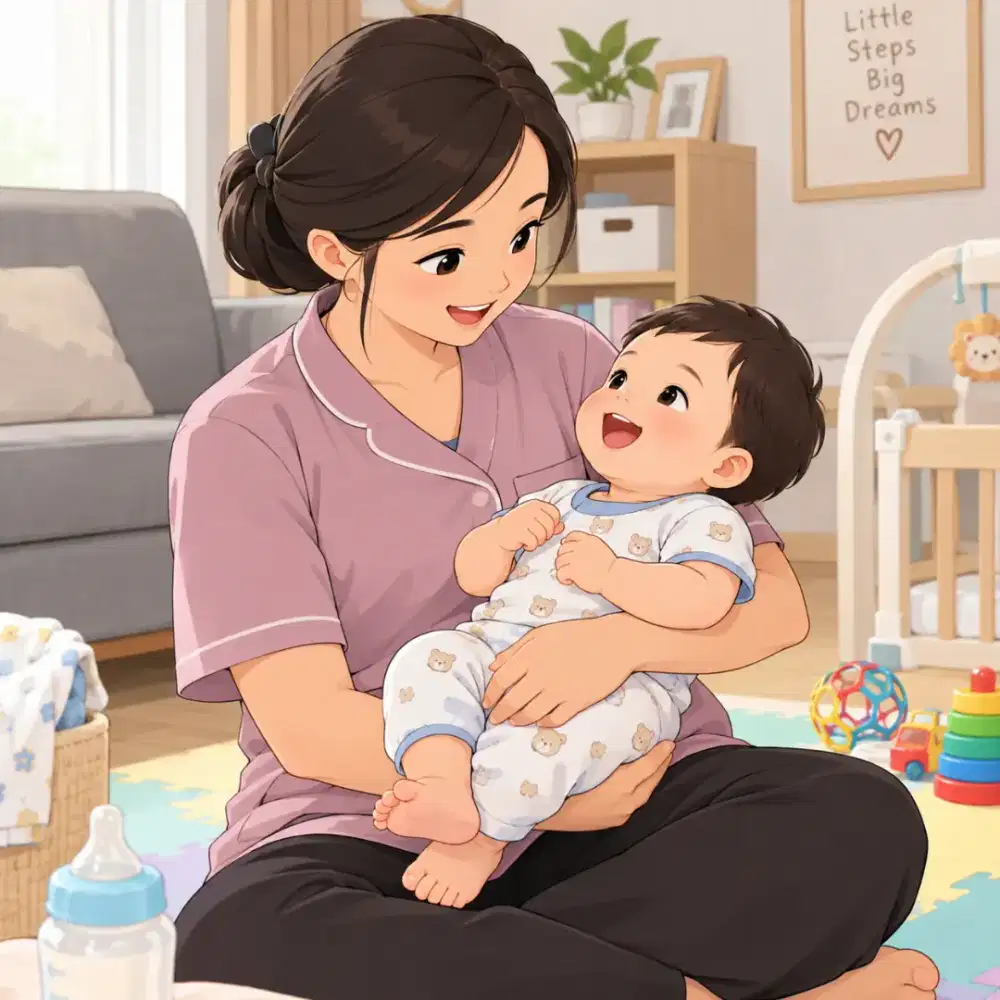 Dibutuhkan momong bayi 1.5 tahun PP