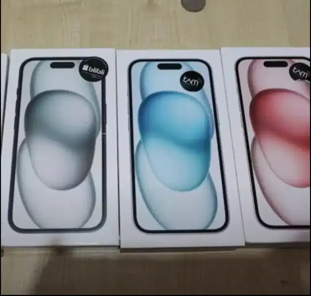 Iphone 15 128GB Black Pink Blue BNIB Timer 00 Resmi Indonesia