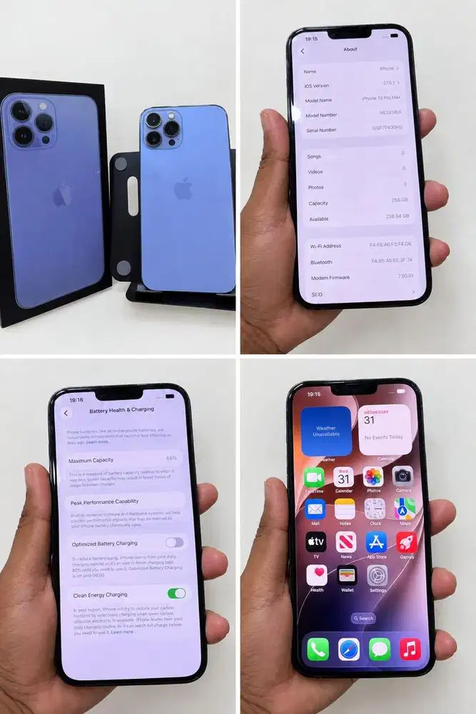 Second Like New iPhone 13 Pro Max Inter 256 GB