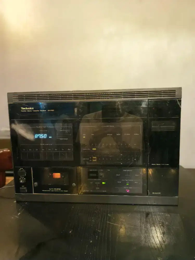 Technics Sa R100 fm mw stereo cassette reciever