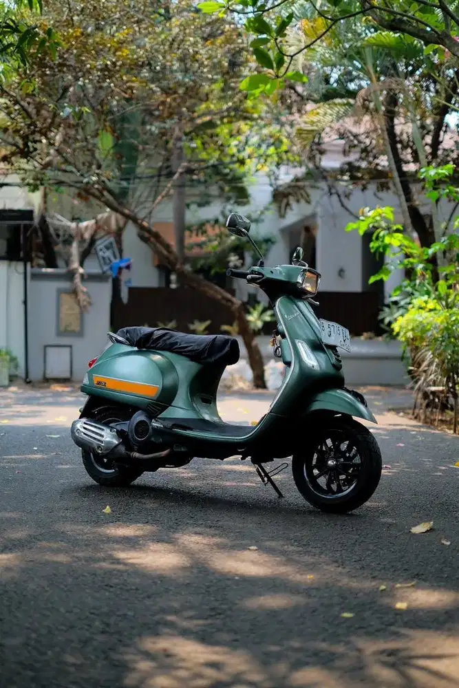 VESPA S 125 IGET 2020 HIJAU DOFF
