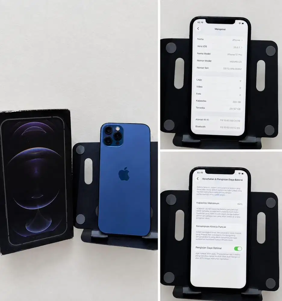 Second like new iPhone 12 pro inter 256 gb