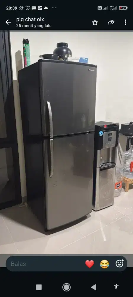 Kulkas dua Pintu Panasonic masih normal