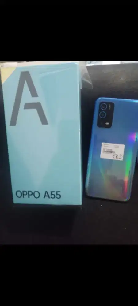 OPPO A55 4G (CPH2325) RAM 4/64 GB Mulus Nominus Siap Pakai