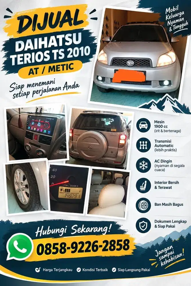 Daihatsu Terios TS Extra A/T 2010