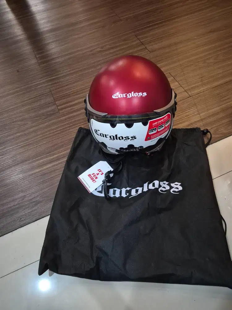 Helm cargloss YRM Ghotic Red Met