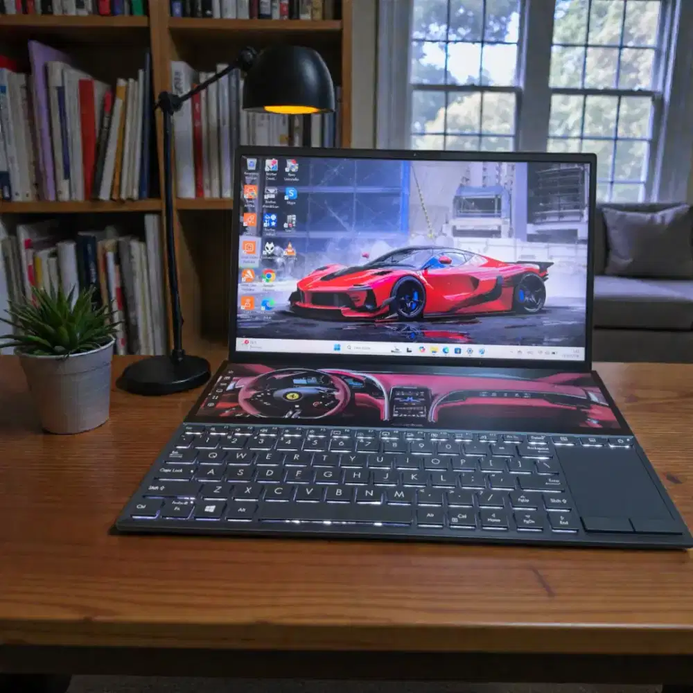 ASUS ZENBOOK DUO [RAM 16GB SSD 512GB + DUAL VGA + DUAL SCREEN]