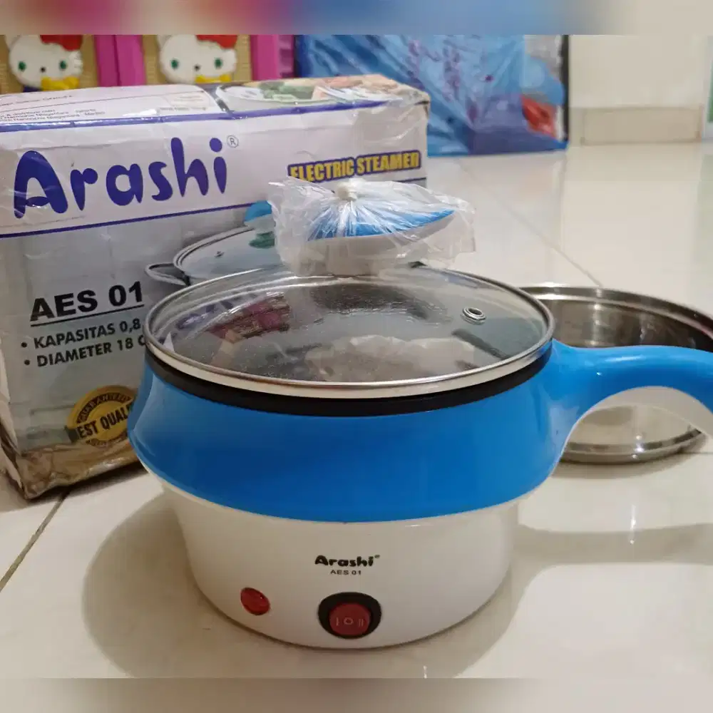 ARASHI Panci Kukus Listrik / Elektrik ( 100% BARU )