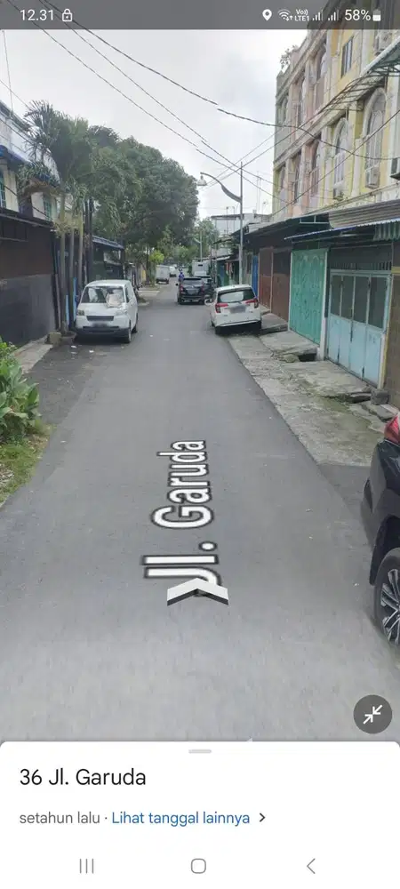 Rumah Tinggal 2 Lantai JL Garuda(Wahidin) SHM Siap Huni Dijual MUIrah