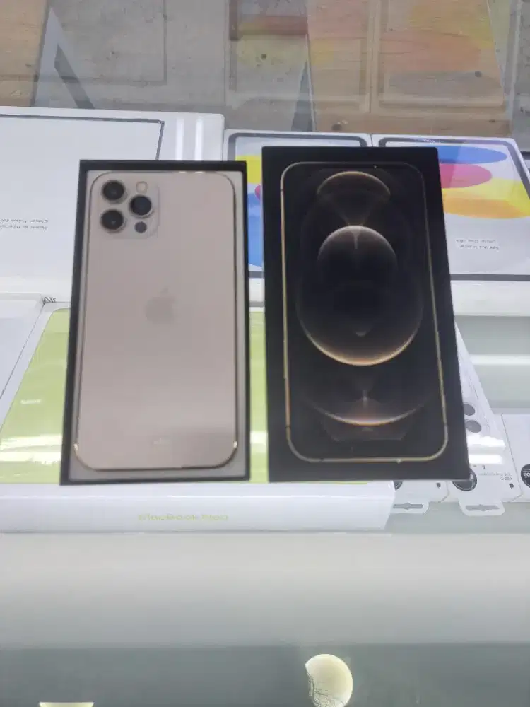 Second Apple IPhone 12 Pro 128GB Gold Ex IBOX Mulus Fullset Nego