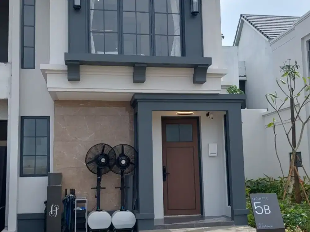 Rumah 2 Kamar Dekat Stasiun Cisauk Cluster Citra Garden Serpong