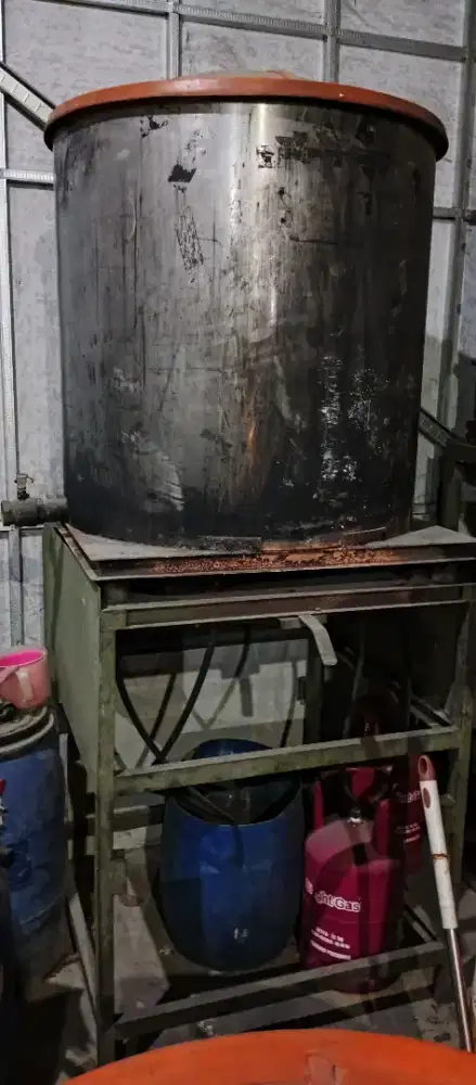 Tangki Boilder stainless steel