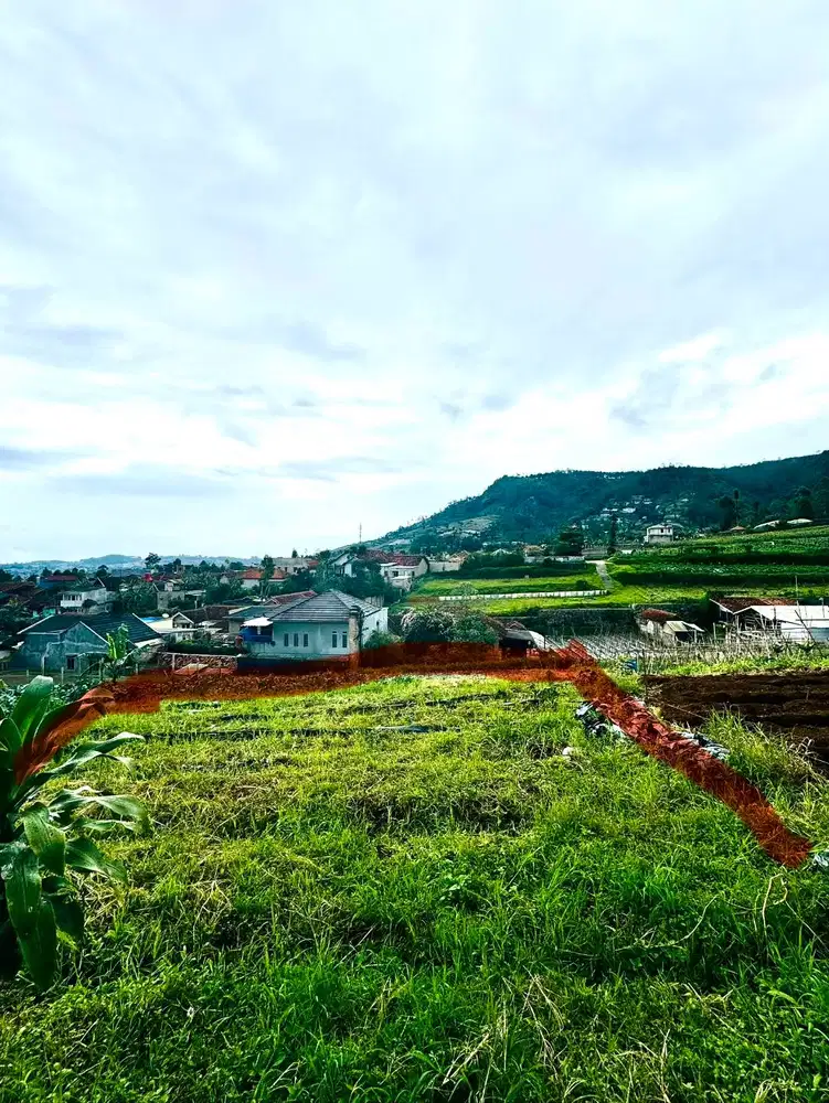 dijual tanah di lembang 140m2.