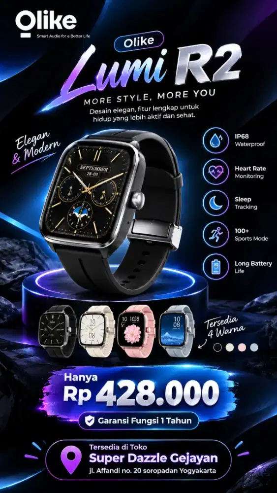 Smartwatch OLIKE LUMI R2