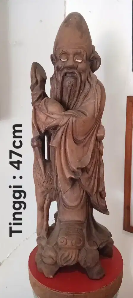 PATUNG Shou Lao (Dewa Panjang Umur)