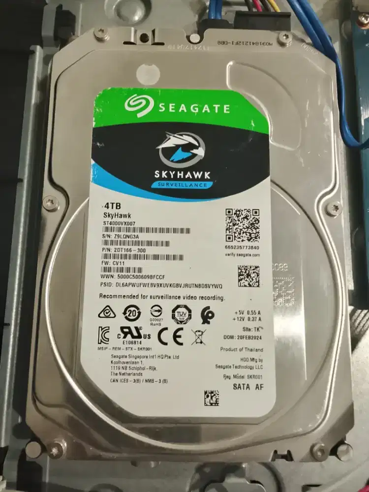 HDD cctv seagate skyhawk surveilance