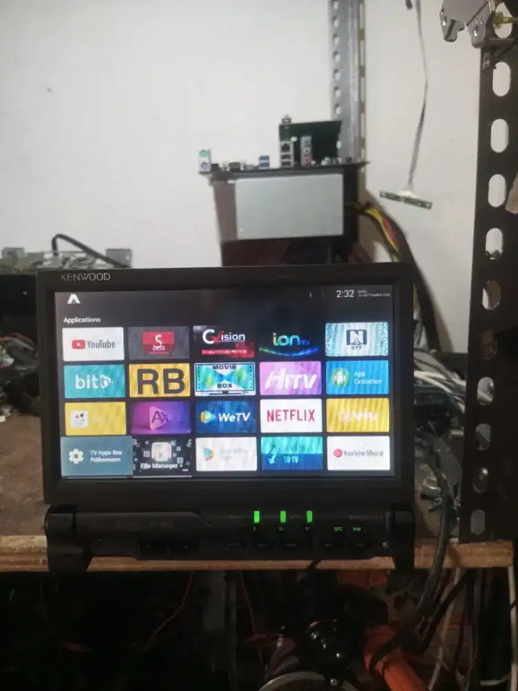kenwood kvt-534dvd + stb android os 12