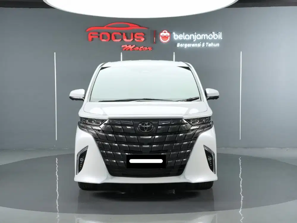 Km 74 perak toyota alphard hev hybrid cvt tss 2025 putih pajak panjang