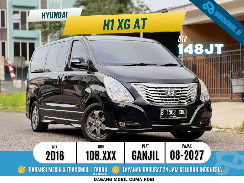 HYUNDAI H1 2.4 XG BENSIN 2016 SIAP PAKAI