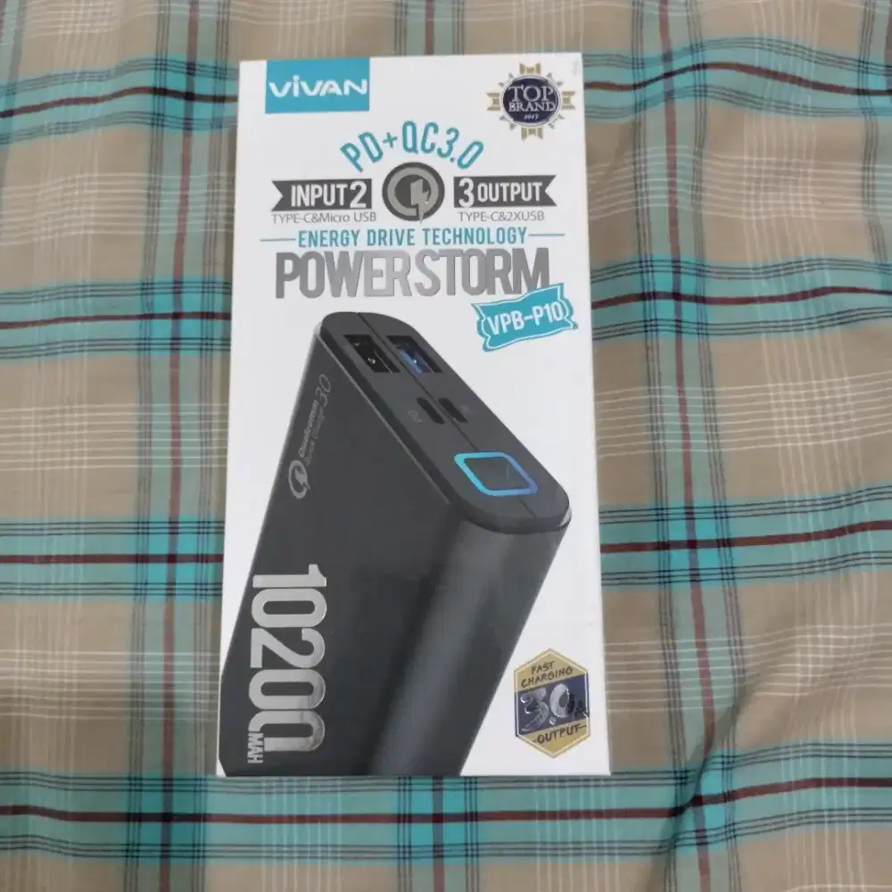 Power Bank Vivan 10200 mAH