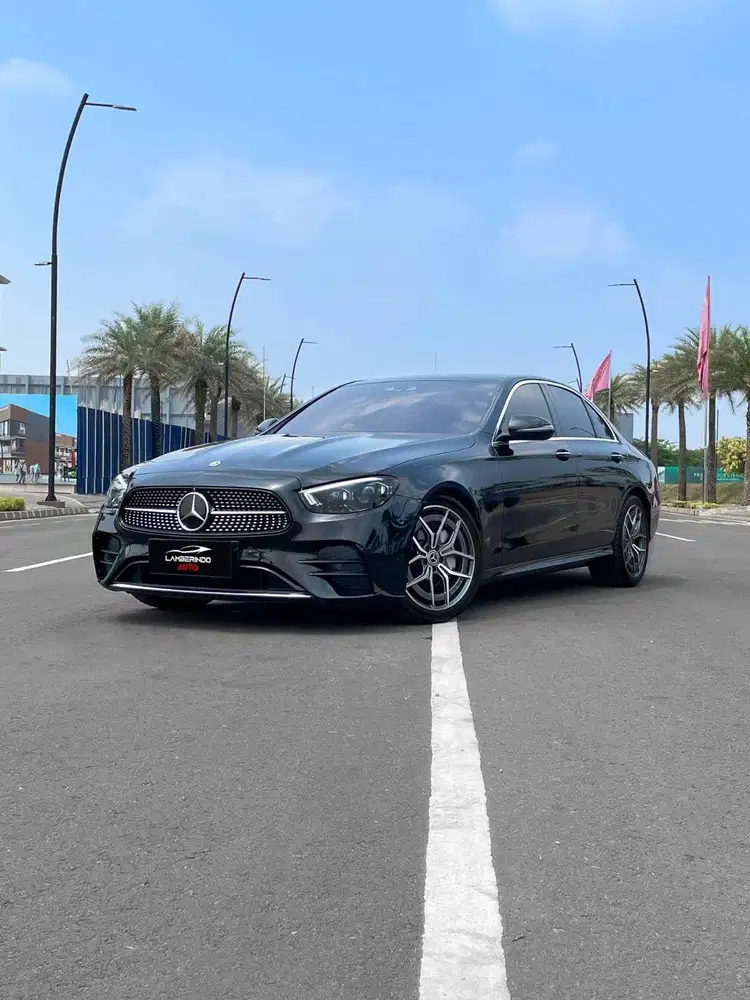MERCEDES BENZ E300 AMG FACELIFT 2021 MERCY HITAM LOW ODO KM RENDAH