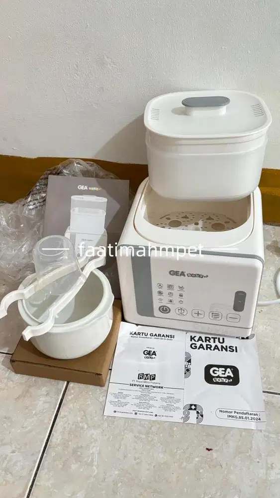 Gea Baby Multifunction Warmer Sterilizer Dryer GWS 100