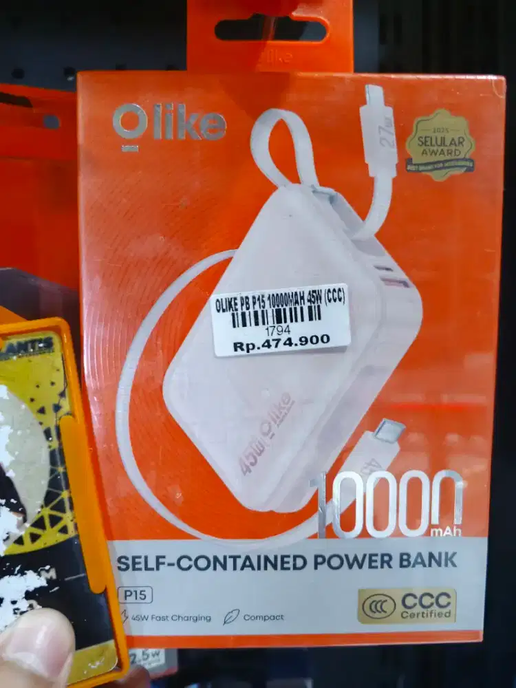 POWERBANK OLIKE P15 10.000Mah 45Watt