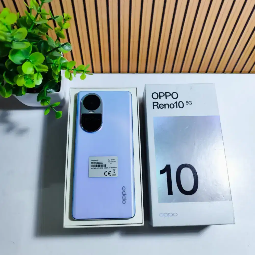 Oppo Reno 10 5G 8/256 fullset mulus