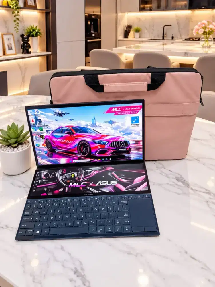 Laptop Inovative & Futuristik Asus ZenBook Duo RAM 16GB Core i7 GEN 10
