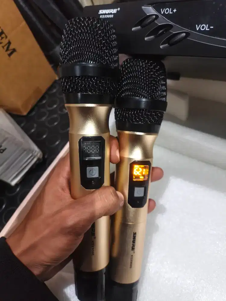 mic wireless shure